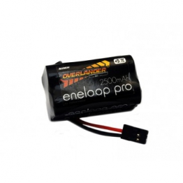 Panasonic Eneloop Pro 2500mAh AA 4.8v Square Receiver Battery Pack