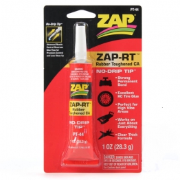 ZAP PT44 Zap-RT Rubber Toughened CA Glue 1oz Tube