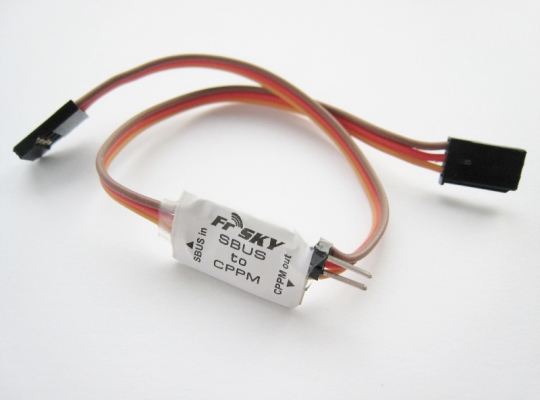 FrSky SBUS to CPPM Decoder
