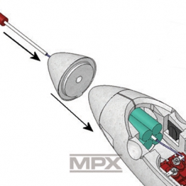 Multiplex Aero-Tow Coupling 723470