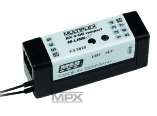 Multiplex RX-9-DR compact M-LINK 2.4 GHz receiver