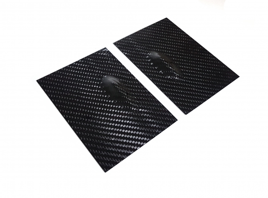 Carbon Servo Cover with Tear Drop ref 018