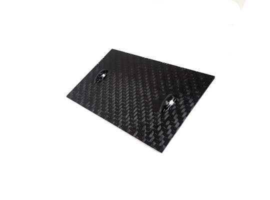 Carbon Servo Cover With Small Tear Drop ref 05