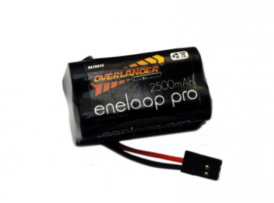 Panasonic Eneloop Pro 2500mAh AA 4.8v Square Receiver Battery Pack