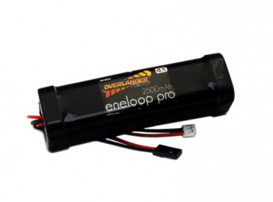 Overlander Eneloop Pro 2500Nimh 9.6 volt Square pack
