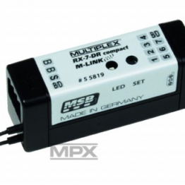 Multiplex  RX-7-DR Compact M-Link 2.4Ghz Receiver #55819