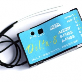 FrSky Delta 8 Hitec FHSS Compatible 2.4Ghz Receiver