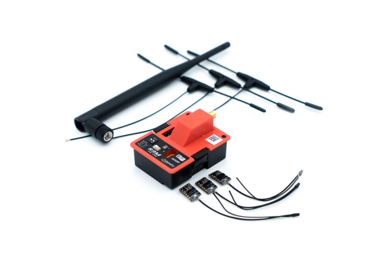 FrSky R9M Module With 3 R9MM And 3 T Dipole Antenna