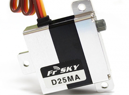 FrSky D25MA High Speed Digital Thin Wing Servo Metal Case and Gears