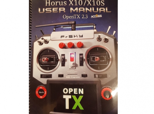 Horus X10 Express OpenTX 2.3 User Manual