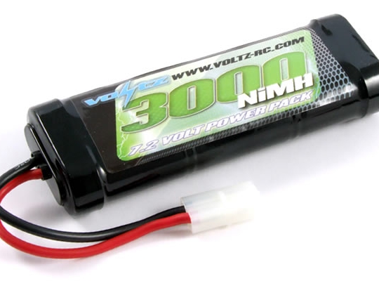 Voltz 3000mAh 7.2v Stick Battery Tamiya Connector