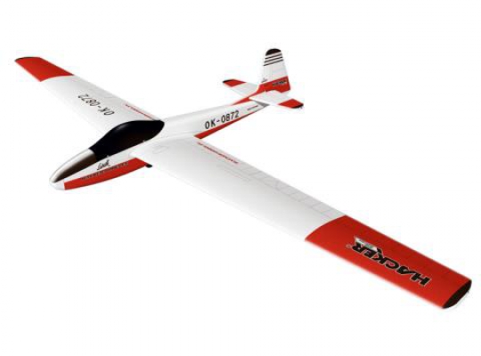 Hacker Model Lunak Semi Scale EPP model Glider