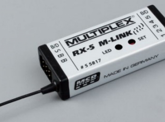 Multiplex RX-5 M-LINK 2.4 GHz Receiver  #55817