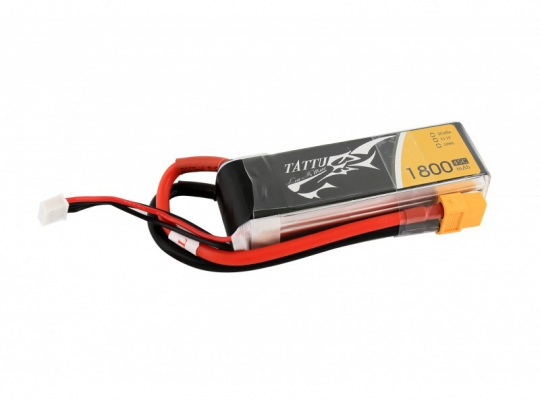 TATTU 1800mAh 11.1V 45C 3S1P Lipo Battery Pack