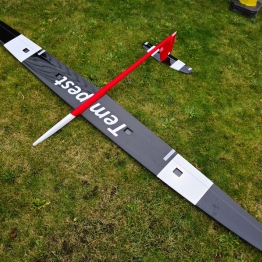 TJIRC Tempest Moulded 2.75 metre Glider