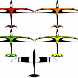 TJIRC XRay 1 Metre Moulded Glider