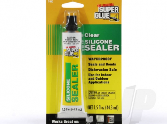 Super Glue Clear Silicone Sealer