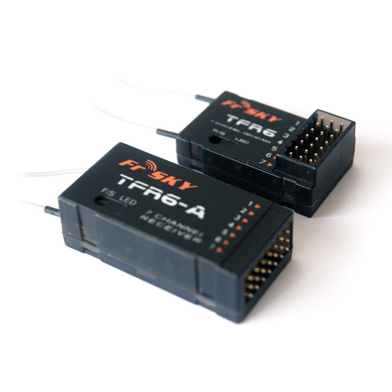 FrSky TFR6A 2.4GHz 7CH Receiver FASST Compatible