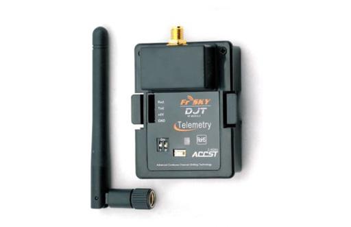 Frsky JR用 DJTテレメトリ対応モジュールとD8R-II Plusセット FrSky Module Telemetry For 2.4ghz RX